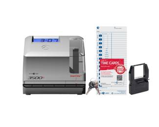 Pyramid Time Systems 3500 Electronic Time Clock & Document Stamp - Retail: $890.99