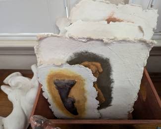 Paper Mache art by Lee Thomas!