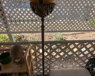 Metal lamp - decorative!