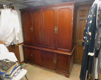 Vintage Mahogany Credenza