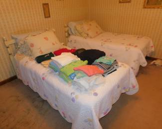 French Provencial Twin Beds