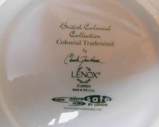 Lenox British Colonial Collection "Colonial Tradewind"