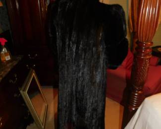 Avanti Fur SEGA Full Length Ebony Mink Coat