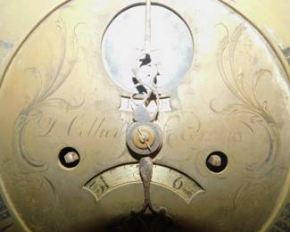 Antique D. Collier Gately George III Tall Case Clock Not Working. Late 1700's