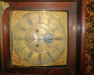 Antique D. Collier Gately George III Tall Case Clock Not Working. Late 1700's