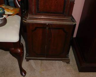 Antique D. Collier Gately George III Tall Case Clock Not Working. Late 1700's