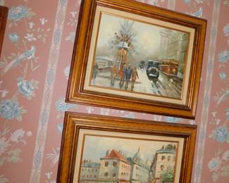 Framed Oil Paintings