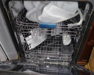 Interior Of Dishwasher