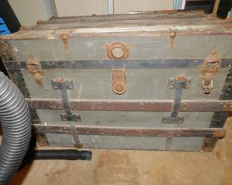 Antique Steamer Trunk