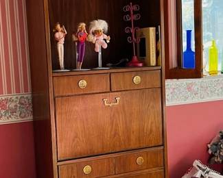 house pic guest bed tall dresser, barbie, troll