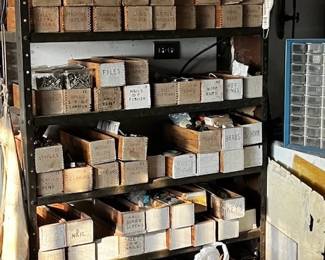 house pic cheese boxes filled with hardware