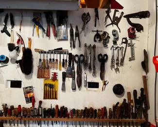 house pics - a large collection of tools