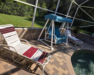 Poolside furniture