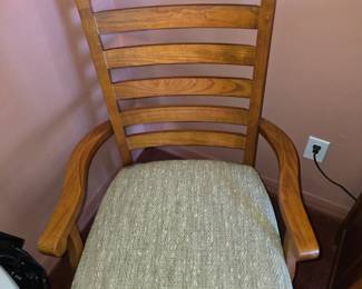 Broyhill chair with dining room suite