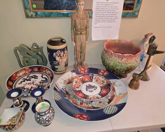 Vintage Imari, Weller, Rare Rosenthal Army figure, more.