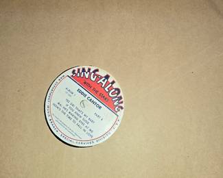 WW2 Sing-A-Long Victory Record 1 of 40 such records.