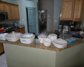 Big collection of Corningware