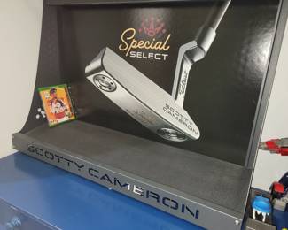 Scotty Cameron putter display