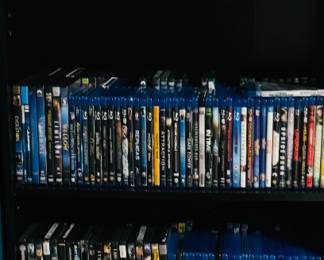 DVDs   over 200 Movies of  Comedy, Sci Fi ,Fantasy, Superhero, Horror DVD $4 Blu-Ray $8