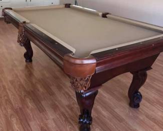 6’ Custom Pool Table $2,500
