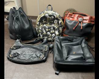 Purses Dooney and Bourke $50-Brighton $25-Inc.$20-Michael Kors $50-Tumi $25 
