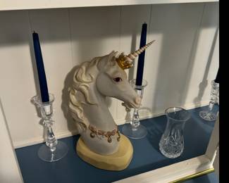 Large Cybis Porcelain “Prince Brocade “$1,500.