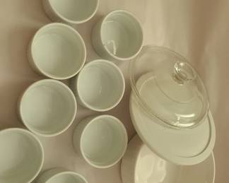 CorningWare 1.6liter Baking Dish W Lid And 9 HIC Ramekins 