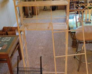 Iron Bakers Rack And Door Racks