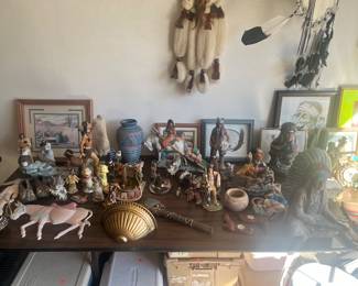 Nice assortment of native American artwork