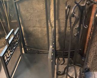 fireplace tools, one of several sets available