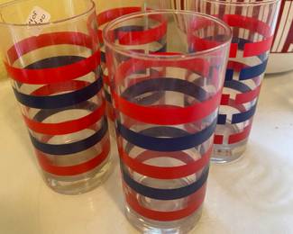 vintage glasses, 70s