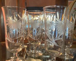 crystal stemware