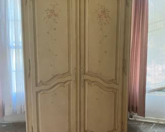 UPSTAIRS painted wardrobe