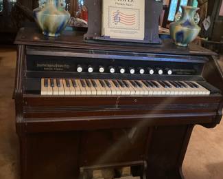 antique petite organ,made in England