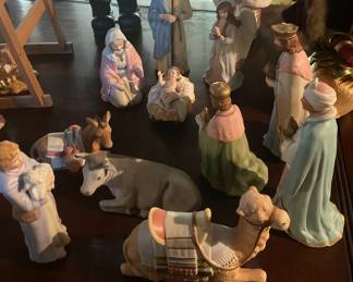 Bradford Exchange nativity set