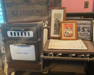 antique stove