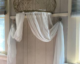 UPSTAIRS every girls dream bed canopy