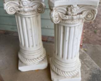 plaster pillars