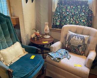 Rocker and high back chair