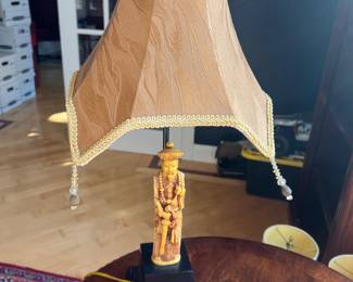 Asian table lamp $65