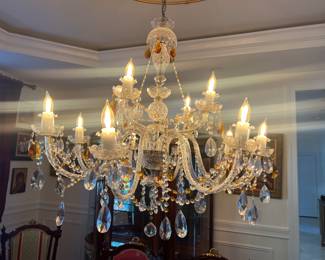 Light over dining table $450
(36” Dia / 55”H to ceiling) 