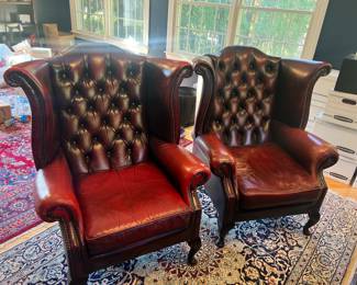 Vintage leather chairs
Set of 2 chairs - $1000