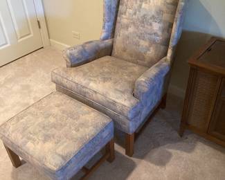 Chair and ottoman