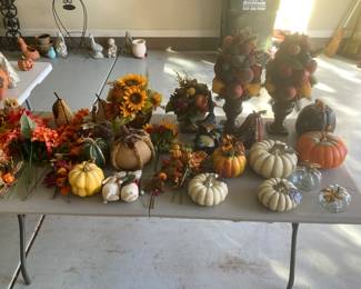 Fall decor and florals