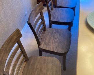 Dining table chairs (there are 10 of these with this table)