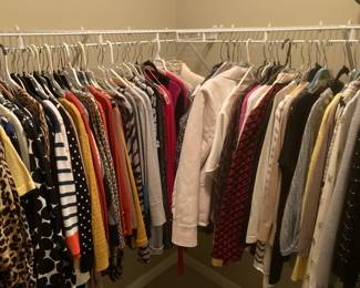 Talbots/Worthington/J Crew/Cable & Gauge/Loft/Ann Taylor/August Silk/Liz Claiborne to name a few brands to be found
