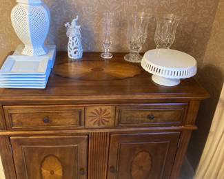Beautiful wood inlay buffet