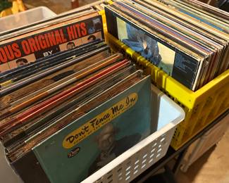We have HUNDREDS of Cd's, Cassettes, 8-Tracks and Albums! (33 and 78) Also some really nice out of print gift box sets too!