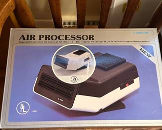 As the it gets colder outside and we close up our homes tight as a drum, this nice air filter will keep the dust and dander down! New I the original box! (+ there is another OUT of the box!)