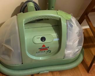 A VERY nice Bissel Green Machine for spot on carpets and upholstery! 